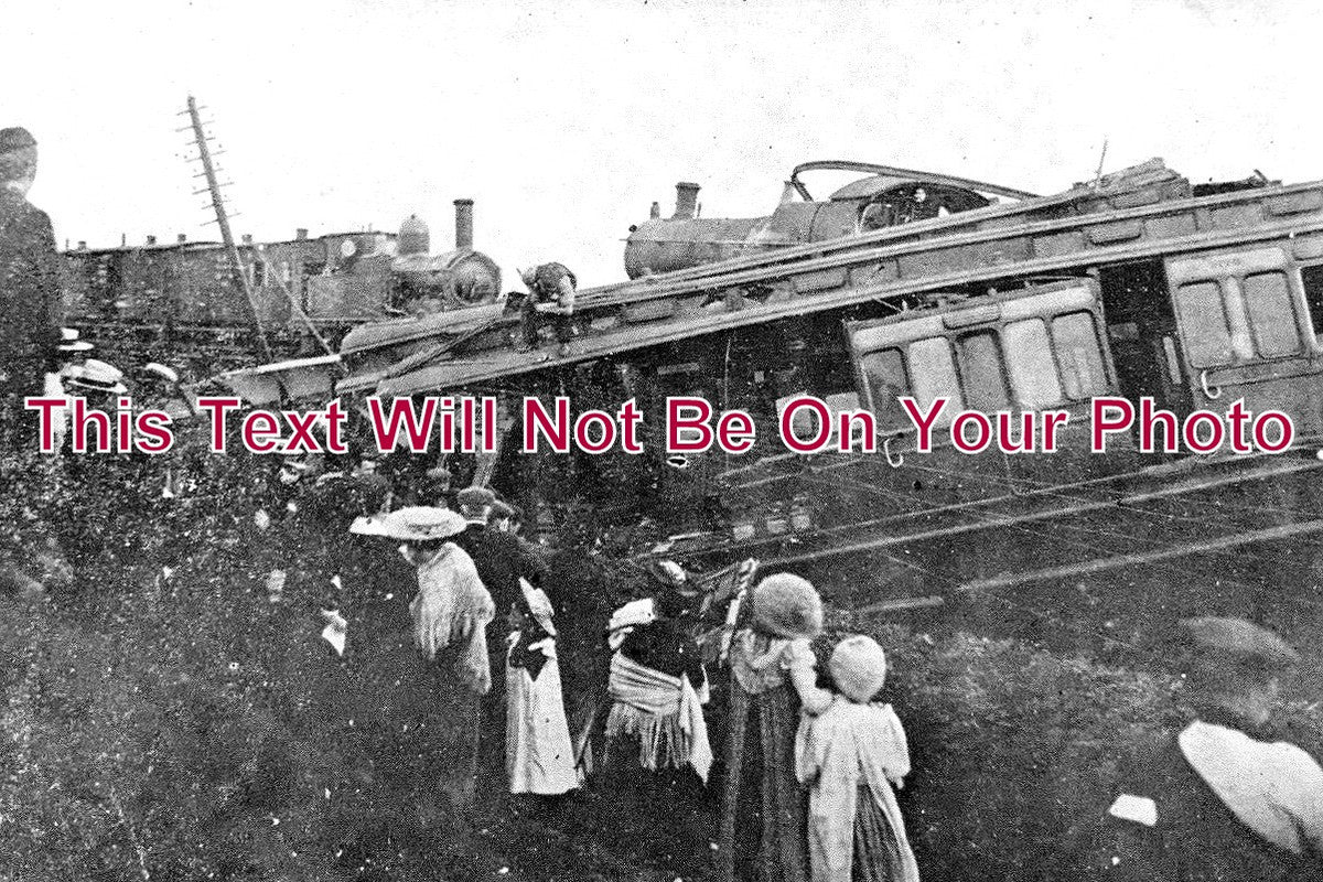 WL 2978 - Llanelly Railway Disaster, Wales 1904
