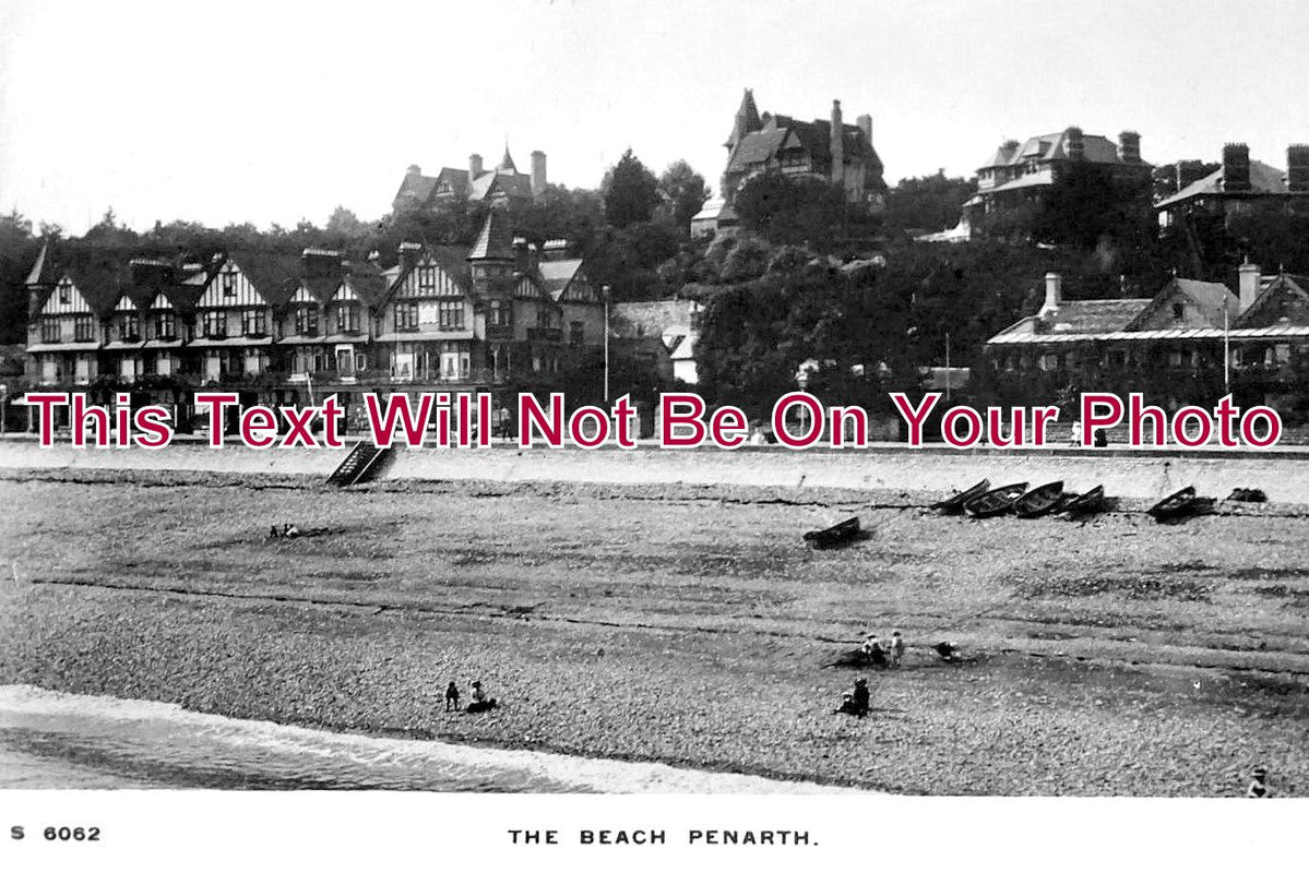 WL 2980 - The Beach, Penarth, Wales c1912