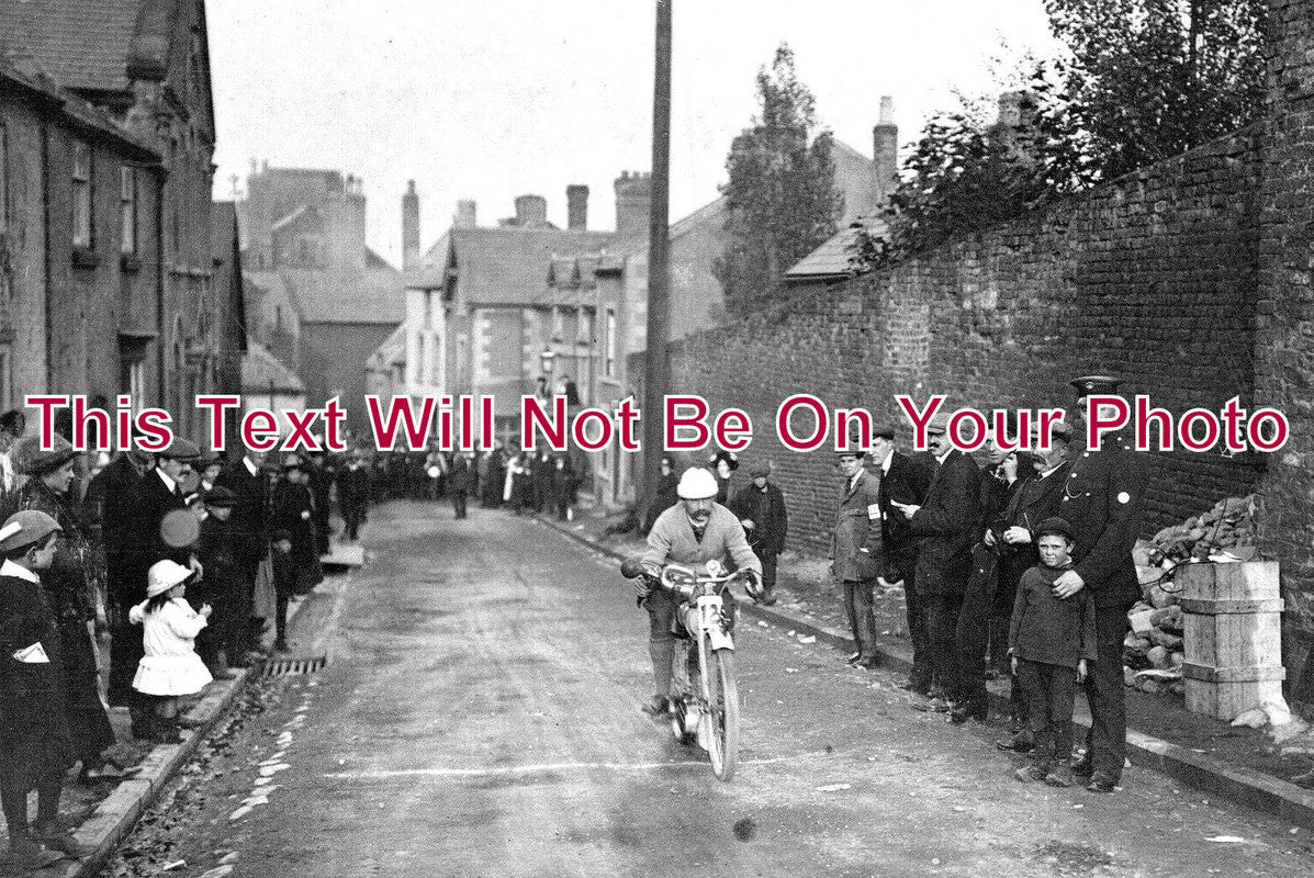 WL 3001 - Motorcycle Racing, Pen Y Ball Hill Climb, Holywell, Wales 1912