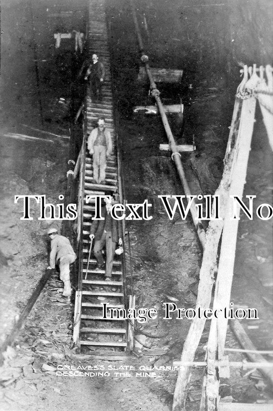 WL 301 - Greaves Slate Quarries, Wales c1910