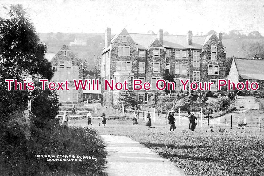 WL 3039 - Intermediate School, Carmarthen, Wales c1905