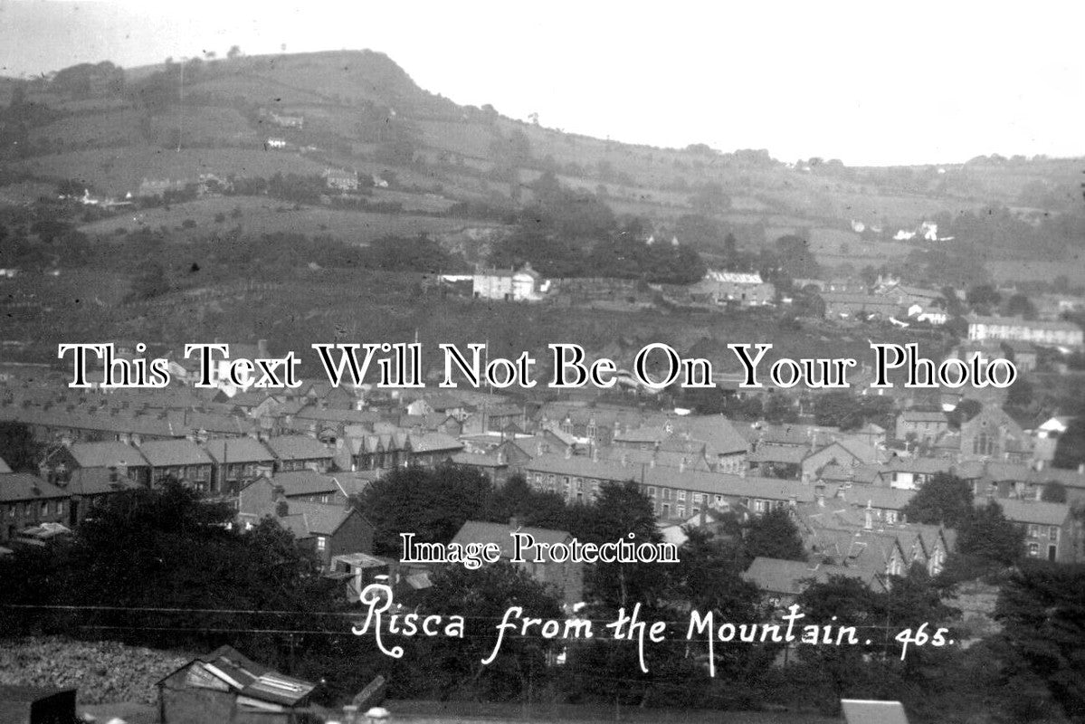 WL 306 - Risca From Mountain, Monmouthshire, Wales