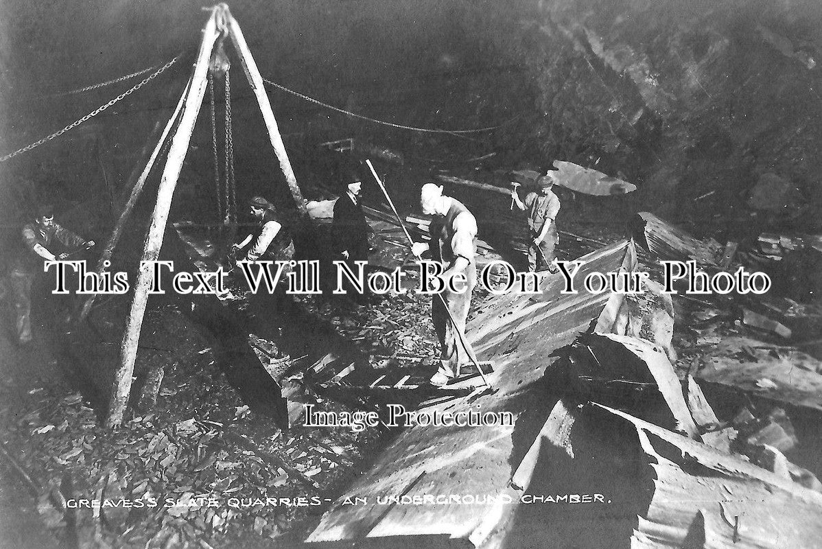 WL 308 - Greaves Slate Quarries, Wales c1910