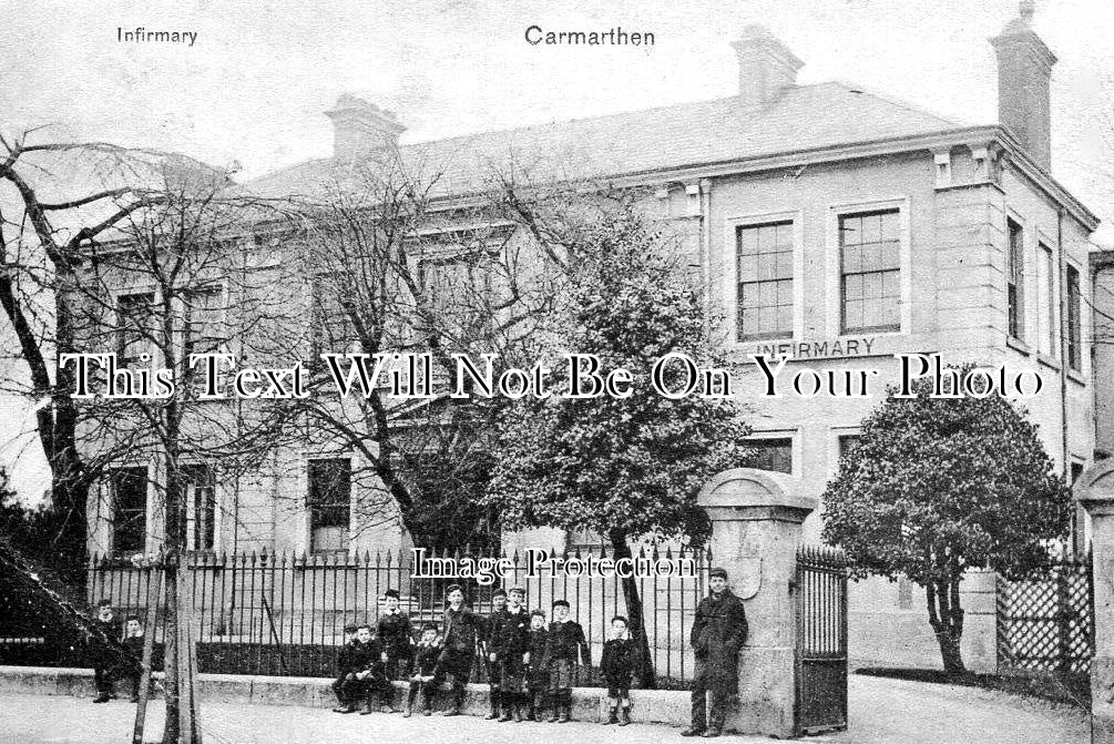WL 341 - Carmarthen Infirmary, Priory Street, Wales c1904