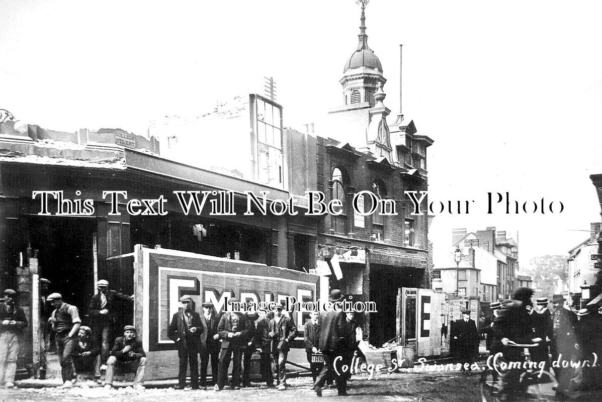 WL 344 - Empire Theatre, College Street, Swansea, Wales c1909