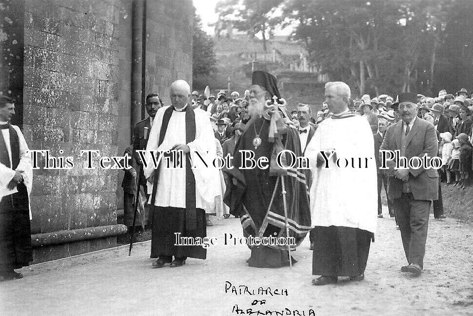WL 354 - Visit Of Patriach Of Alexandria, Fishguard, Wales c1930