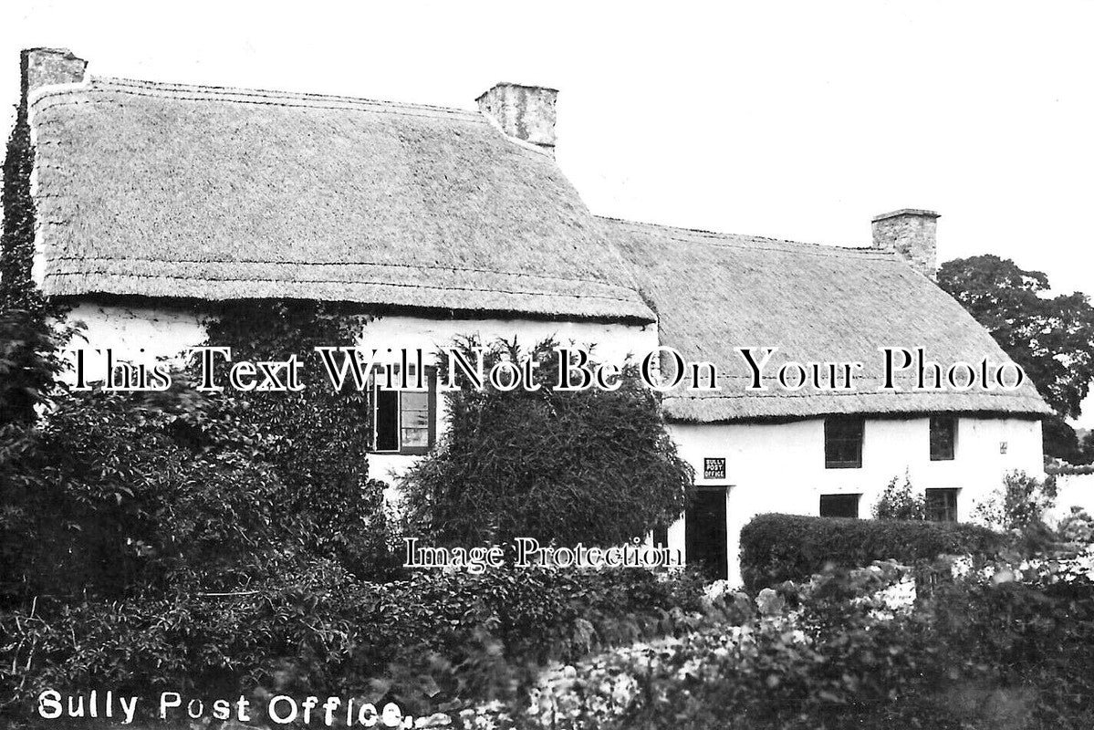 WL 356 - Sully Post Office, Wales c1915