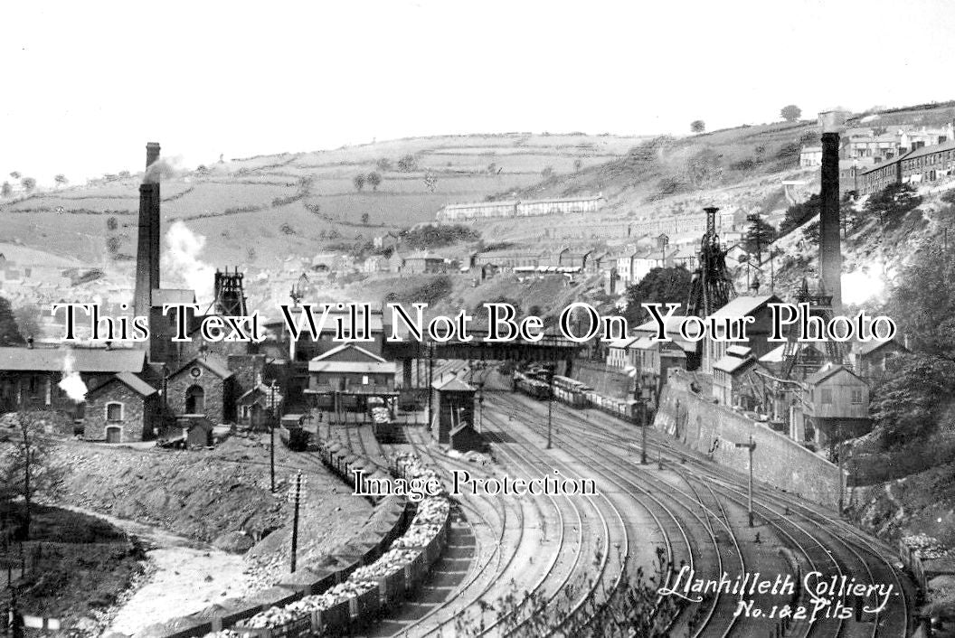 WL 358 - Llanhilleth Colliery No1 & 2 Pits, Wales c1913