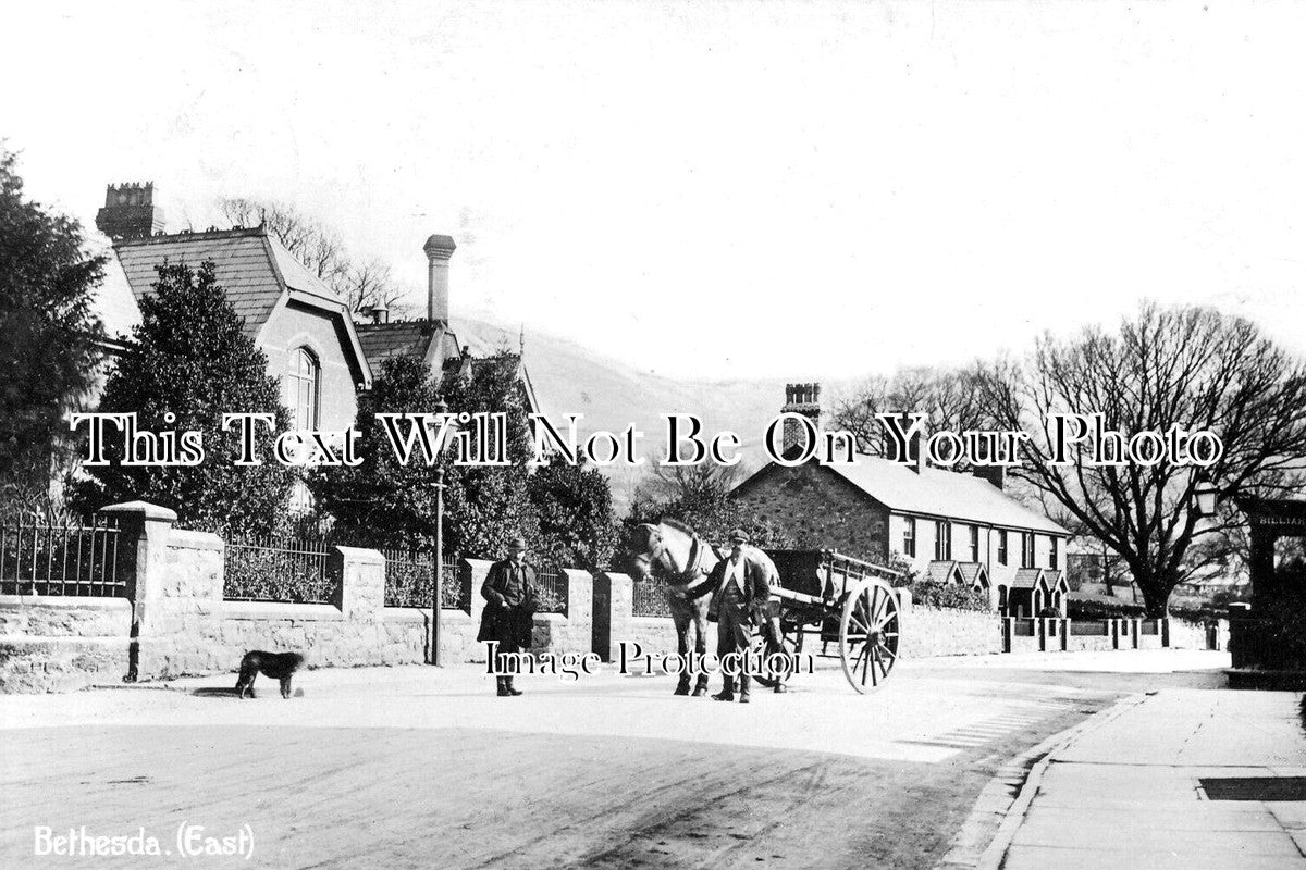 WL 366 - Bethesda East, Wales c1912