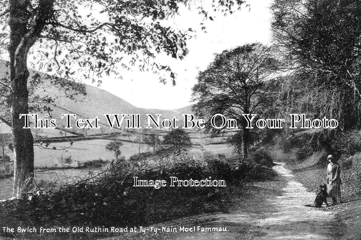WL 382 - Bwlch From The Old Ruthin Road, Flintshire