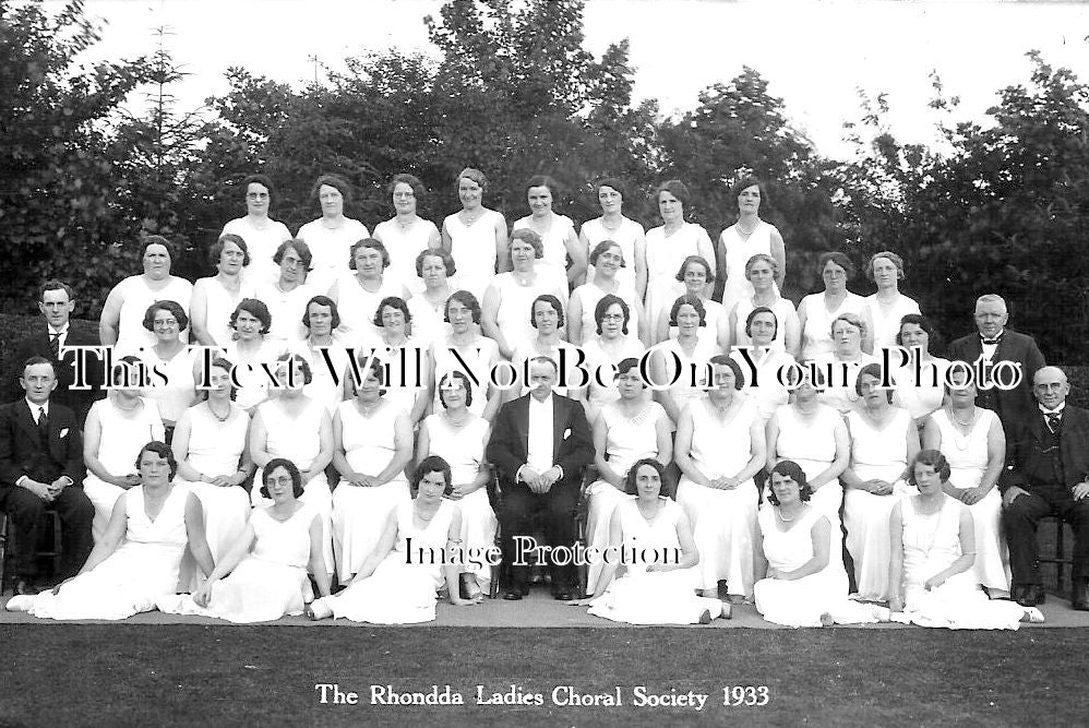 WL 383 - The Rhondda Ladies Choral Society, Wales 1933
