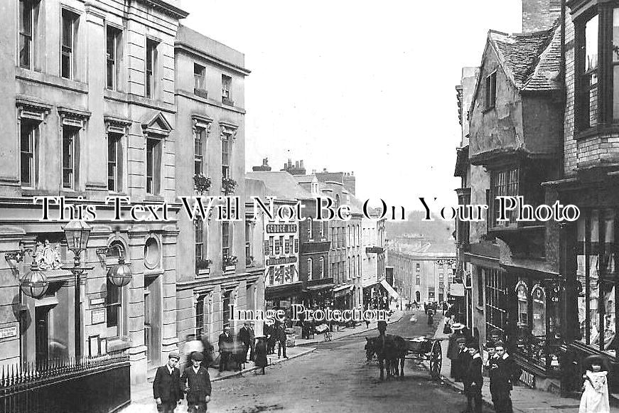 WL 388 - High Street, Haverfordwest, Pembrokeshire, Wales c1912