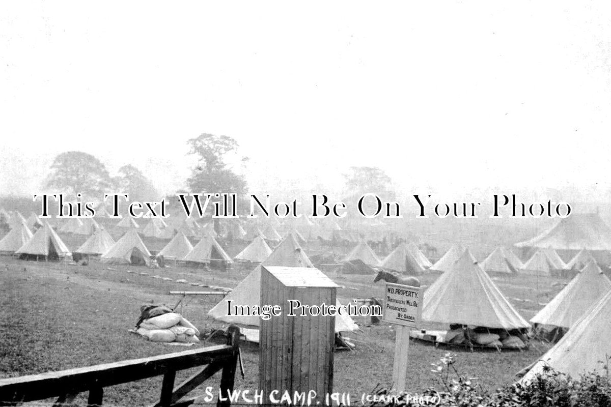 WL 389 - Slwch Camp, Brecon, Wales 1911