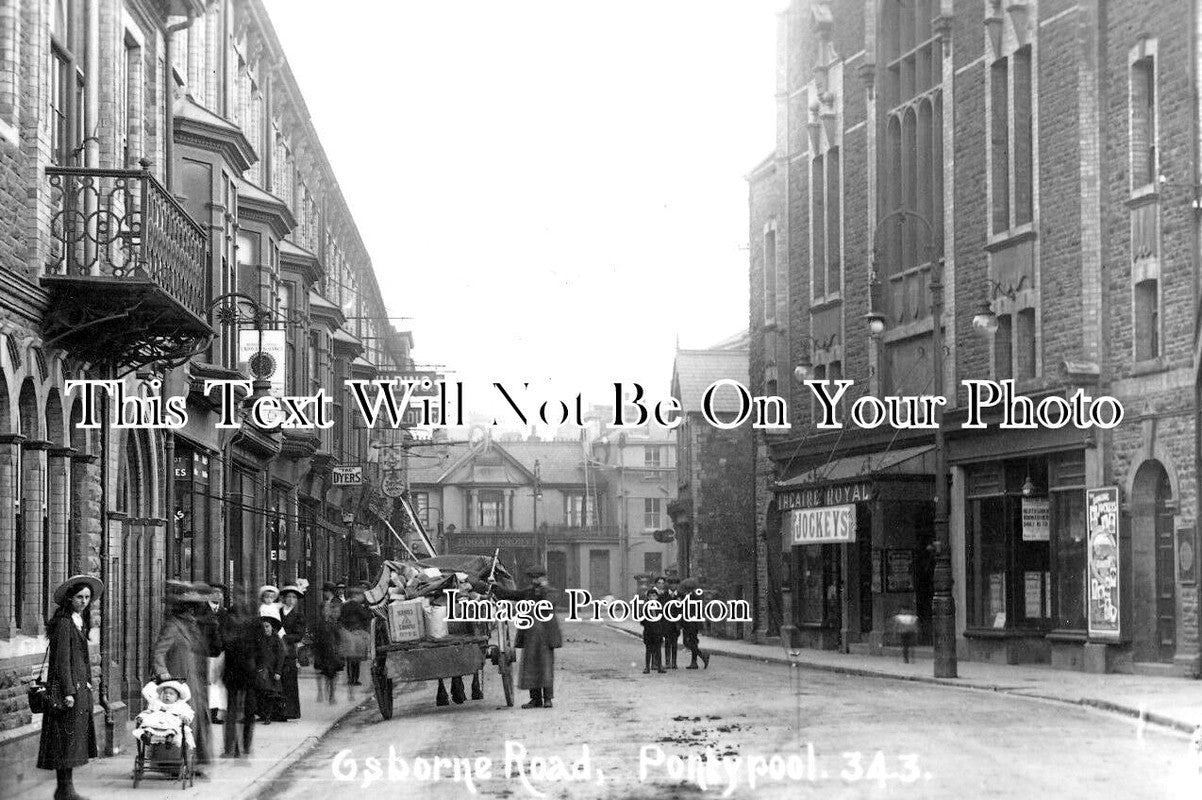 WL 4 - Osborne Road, Pontypool, Monmouthshire, Wales c1923