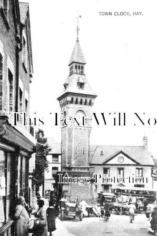 WL 452 - Town Clock, Hay On Wye, Wales