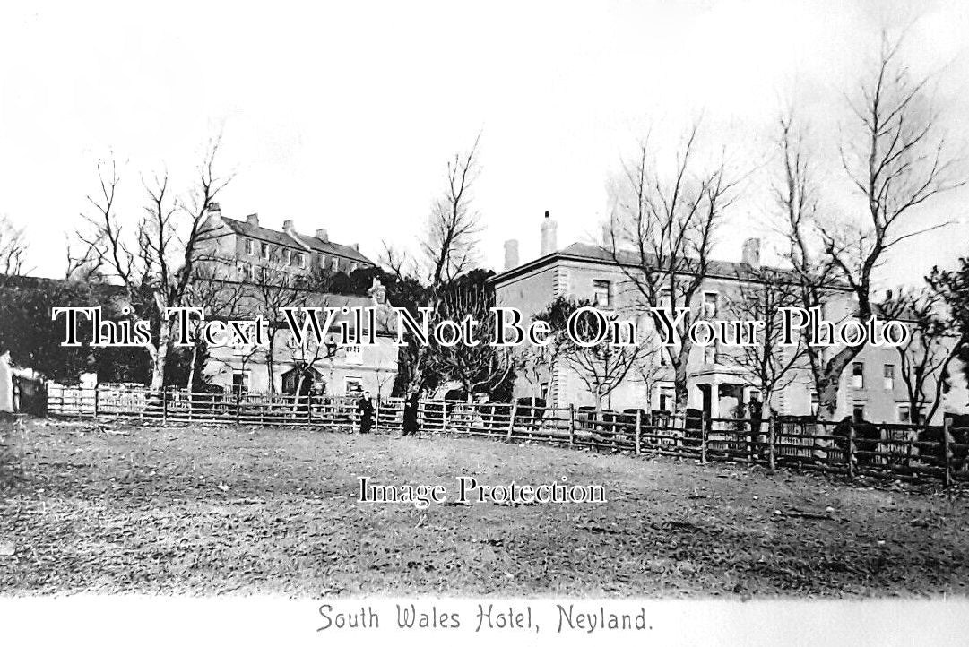 WL 455 - South Wales Hotel, Neyland, Pembrokeshire, Wales c1906