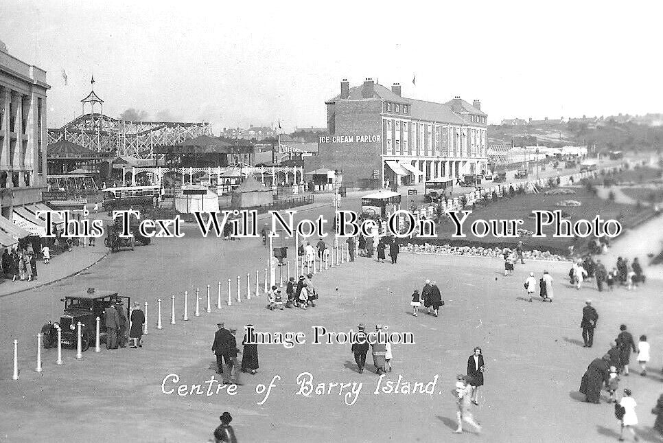 WL 459 - Centre Of Barry Island, Wales c1931