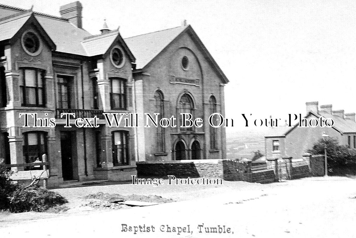 WL 483 - Baptist Chapel, Tumble, Carmarthenshire, Wales c1910