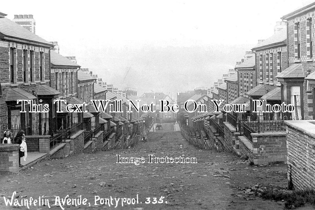 WL 50 - Wainfelin Avenue, Pontypool, Monmouthshire, Wales c1923