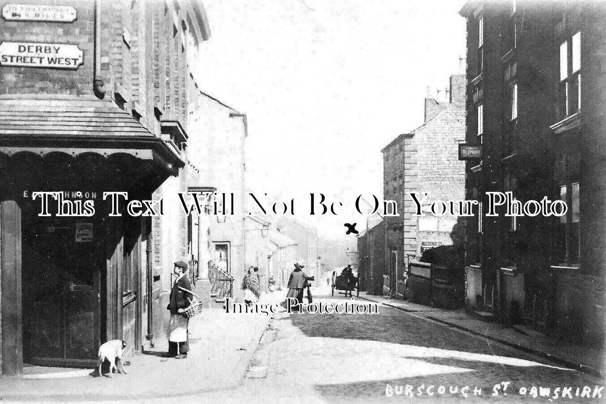 WL 518 - Burscough Street, Ormskirk, Wales c1906