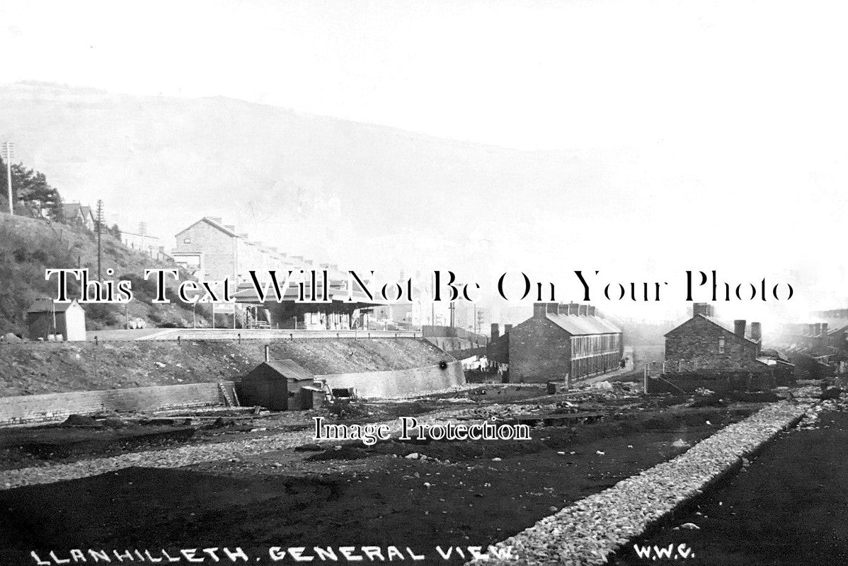 WL 52 - Llanhilleth Village, Wales c1908
