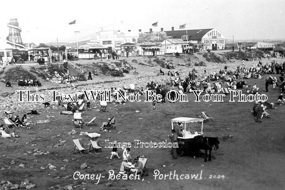 WL 535 - Coney Beach, Porthcawl, Wales c1935