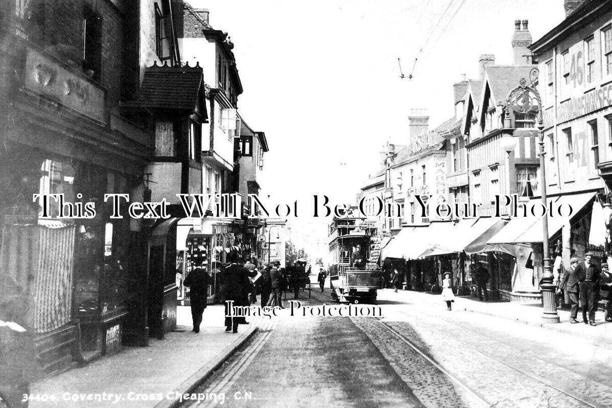 WL 537 - Cross Cheaping, Coventry c1907