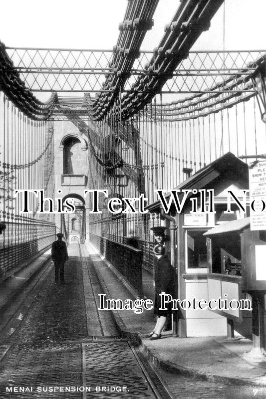 WL 573 - Menai Suspension Bridge Toll Booth, Wales