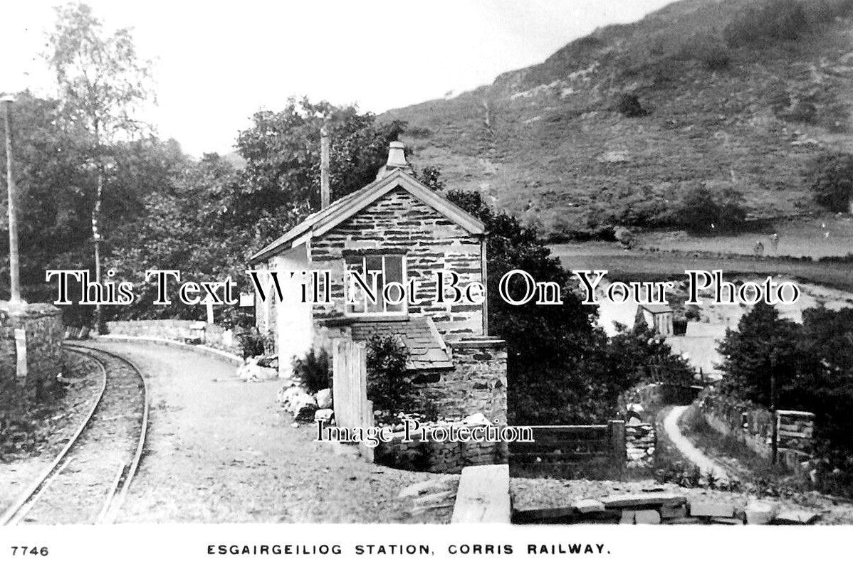 WL 597 - Esgairgeiliog Railway Station, Corris Railway, Wales