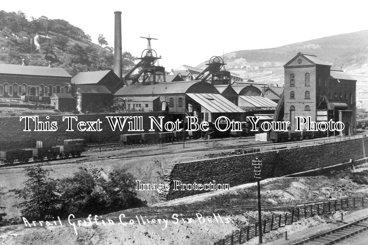 WL 603 - Arrail Griffin Colliery Six Bells, Abertillery, Wales c1915