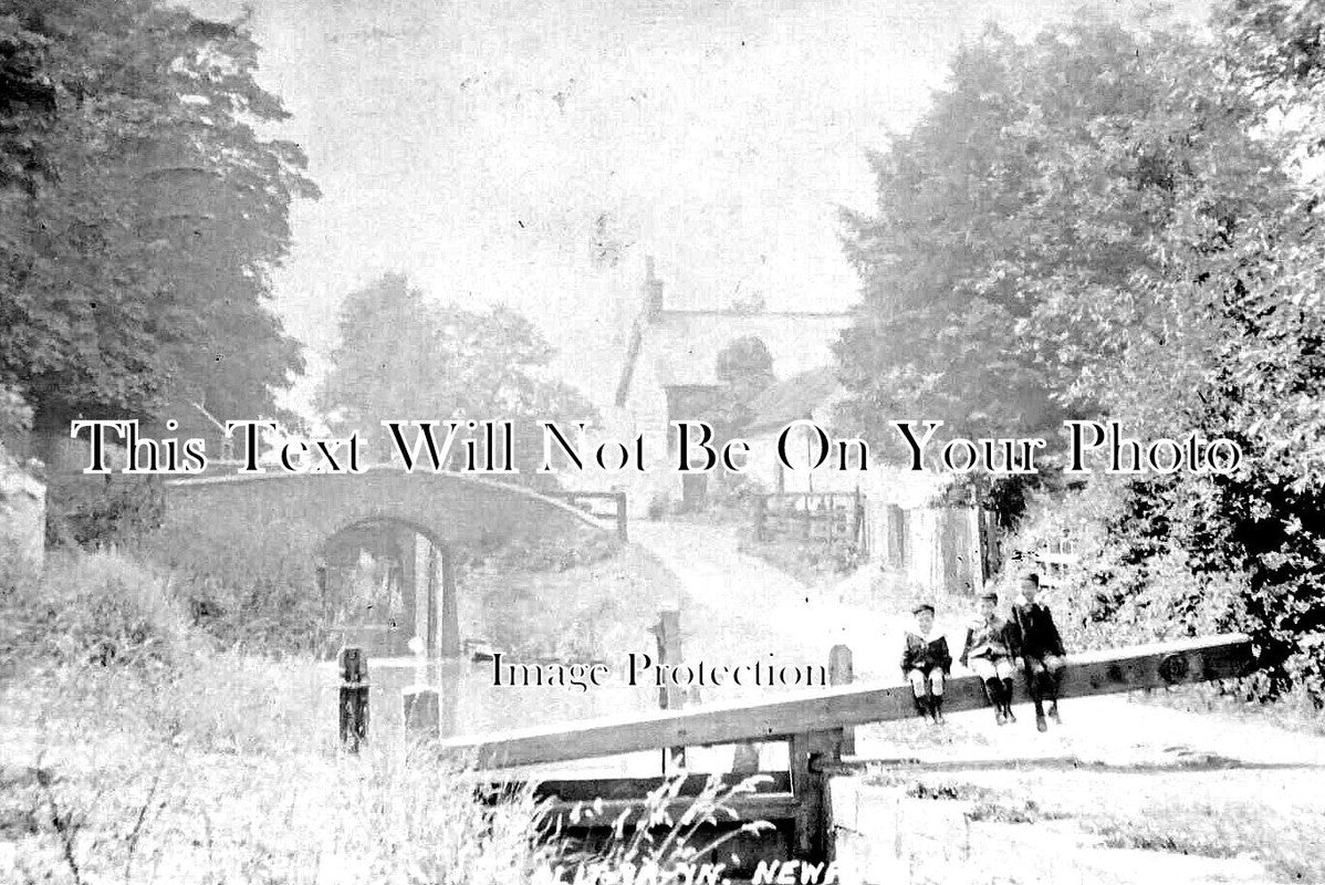 WL 619 - Allt-Yr-Yn Lock & Bridge, Newport, Monmouthshire & Brecon Canal