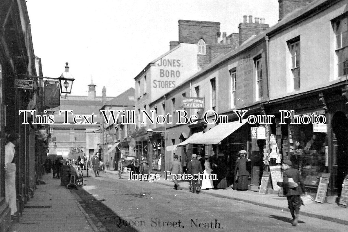 WL 629 - Queen Street, Neath, Wales c1916