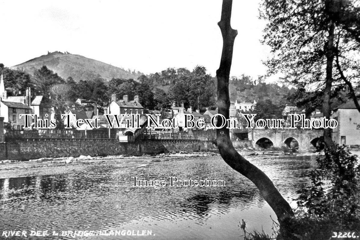 WL 654 - River Dee & Bridge, Llangollen, Wales