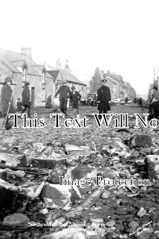 WL 699 - Borth After The Storm, Wales c1927