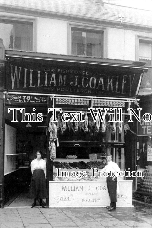 WL 705 - William Coakley Shop, Swansea, Wales