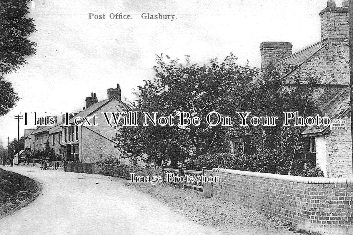 WL 726 - Post Office, Glasbury, Wales c1911