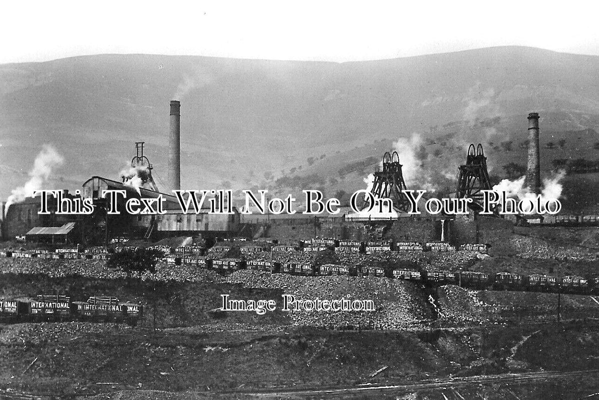 WL 797 - International Colliery, Blaengarw, Bridgend, Glamorgan, Wales