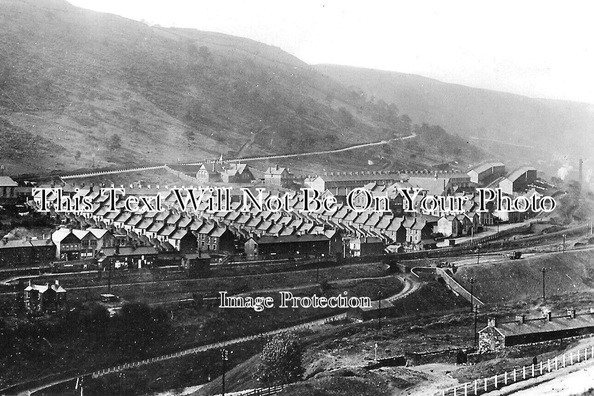 WL 812 - Brithdir From East, Caerphilly, Glamorgan, Wales