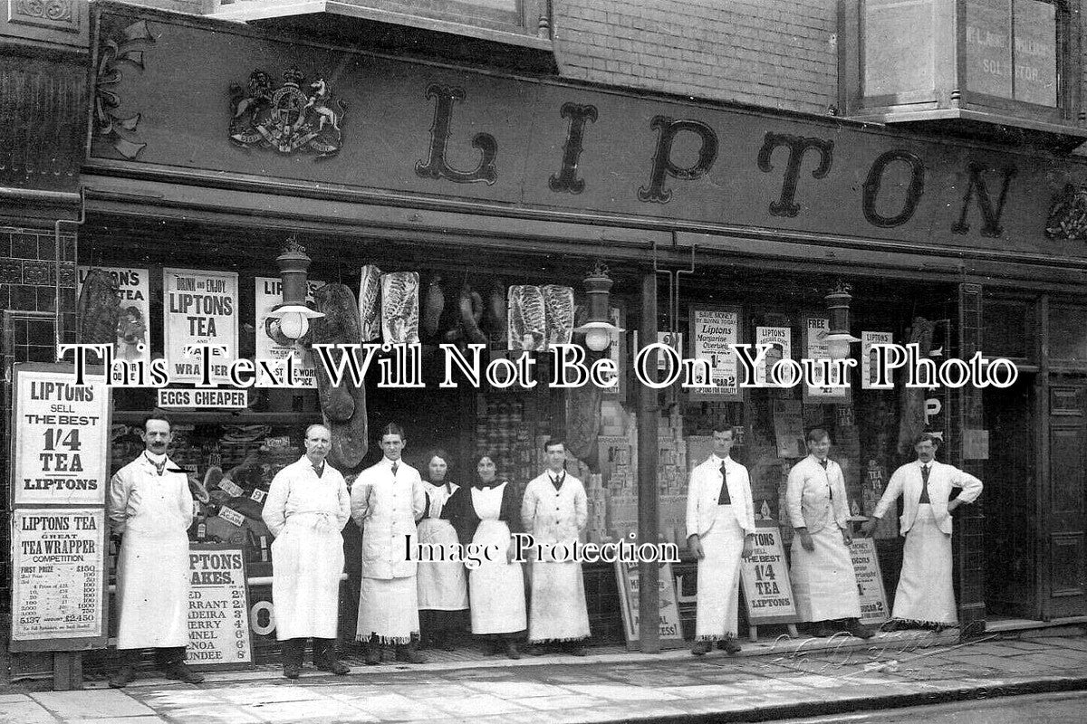 WL 858 - Liptons Shop Front, Bargoed, Wales