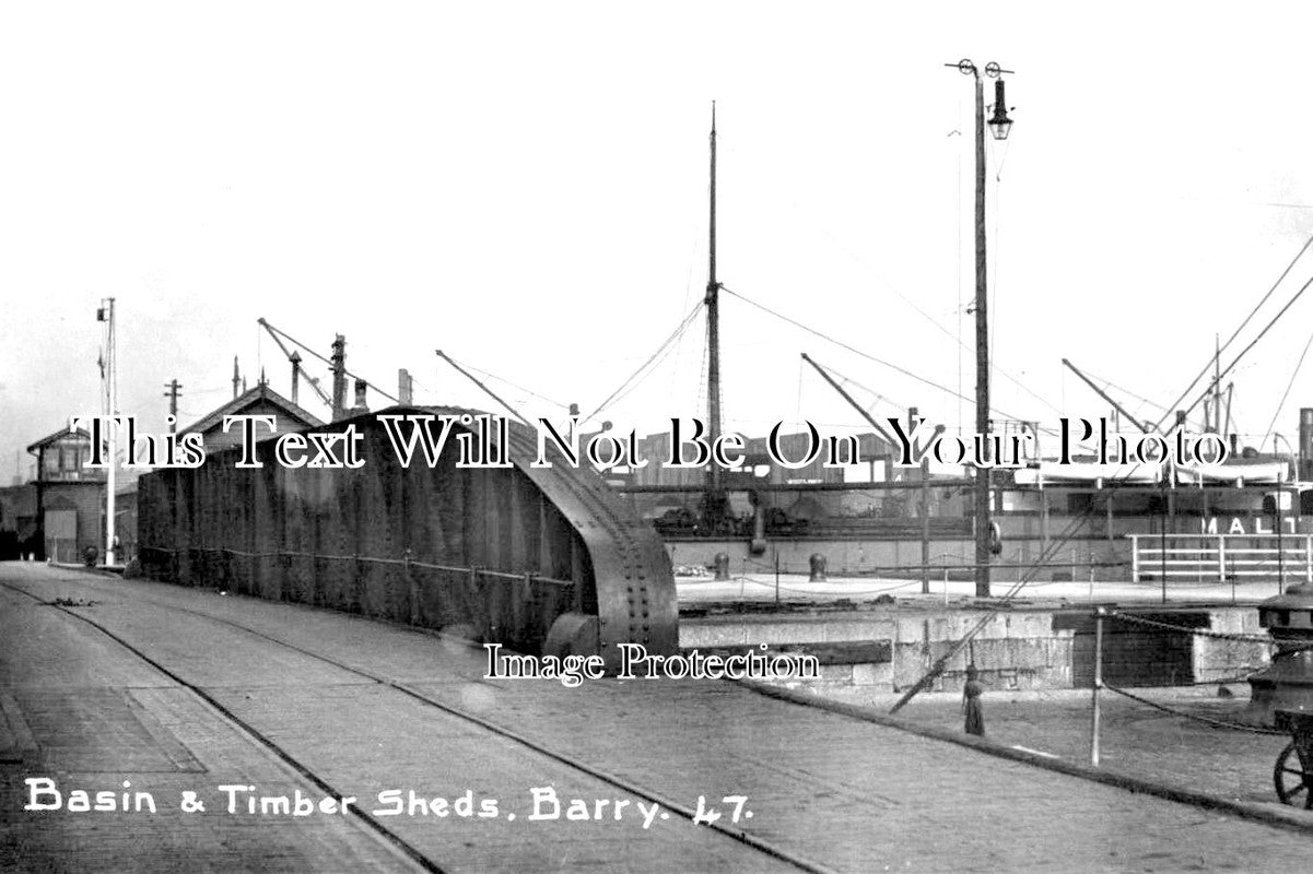 WL 868 - Basin & Timber Sheds, Barry, Wales