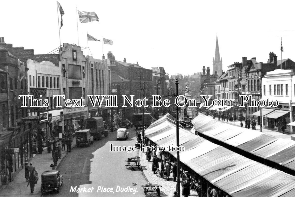 WO 1018 - Market Place, Dudley, Worcestershire