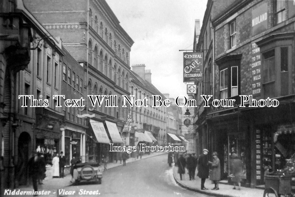 WO 146 - Vicar Street, Kidderminster, Worcestershire c1929