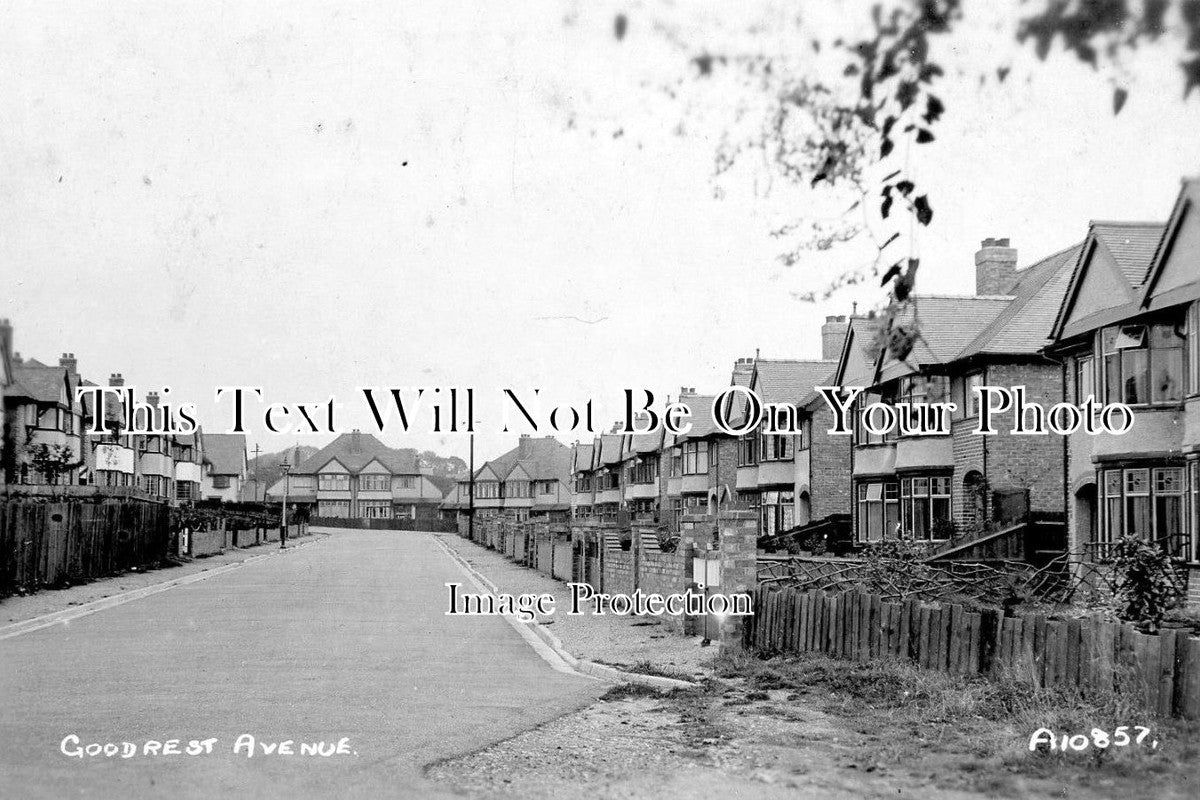 WO 157 - Goodrest Avenue, Halesowen, Worcestershire c1930