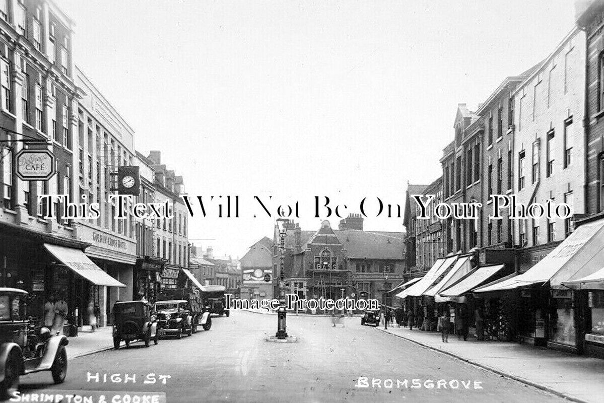 WO 1757 - High Street, Bromsgrove, Worcestershire