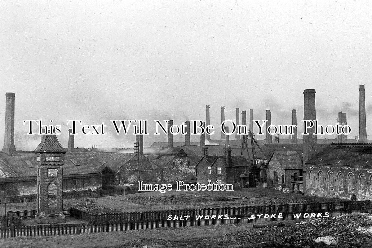 WO 315 - Salt Works, Stoke Works, Stokes Prior, Worcestershire c1909