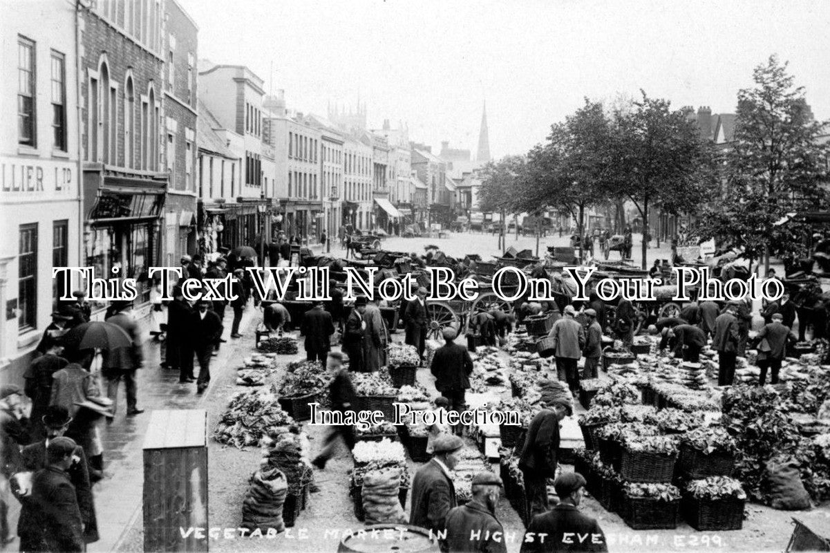WO 540 - Vegetable Market, High Street, Evesham, Worcestershire