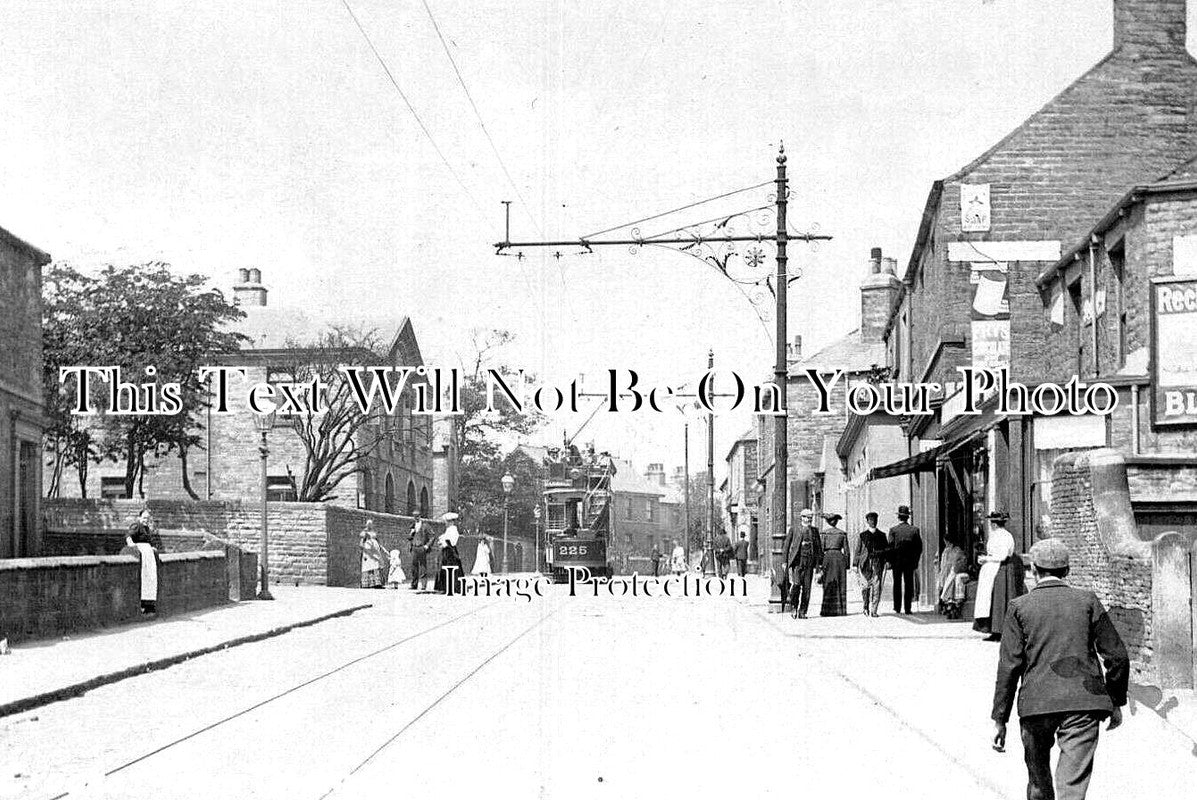 YO 10134 - Crookes Tram Terminus, School Road, Sheffield, Yorkshire