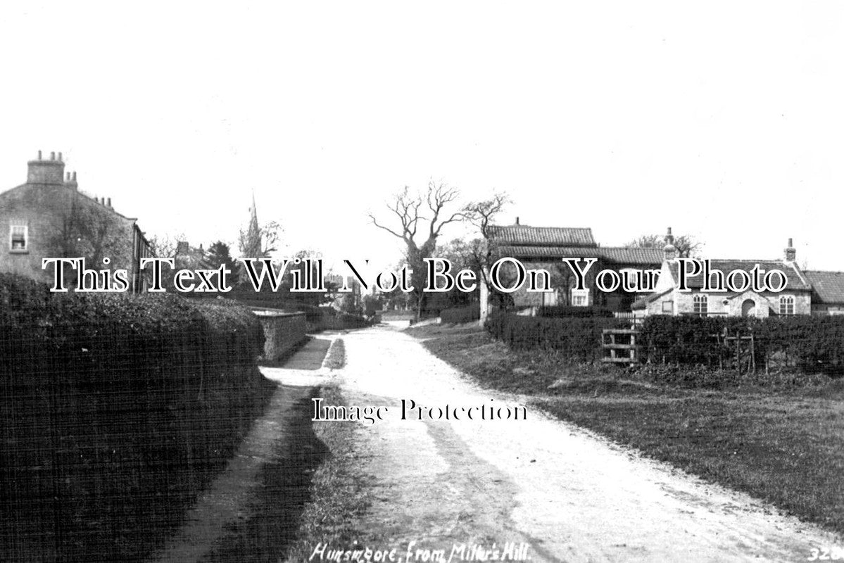 YO 10144 - Hunsingore From Millers Hill, Yorkshire c1912