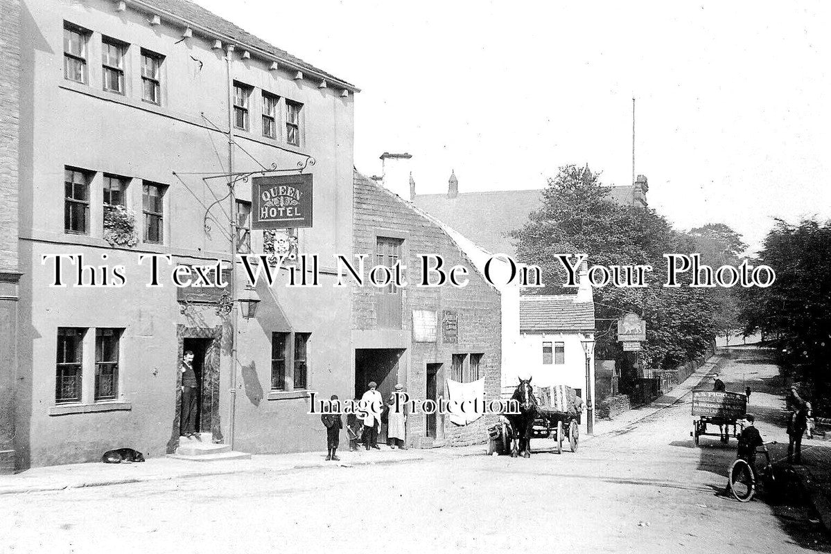 YO 10167 - The Queen Hotel, Ripponden, Yorkshire