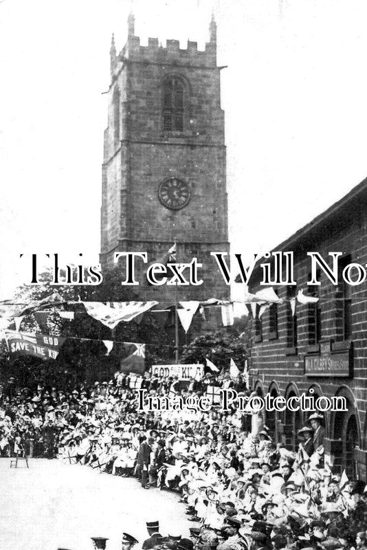 YO 10178 - Royal Visit To Penistone, Church, Yorkshire